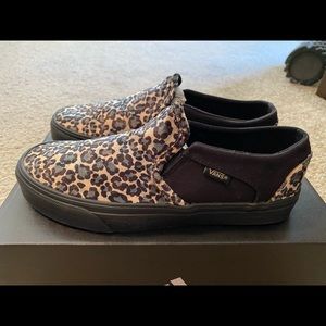 Vans Animal Print Slip On